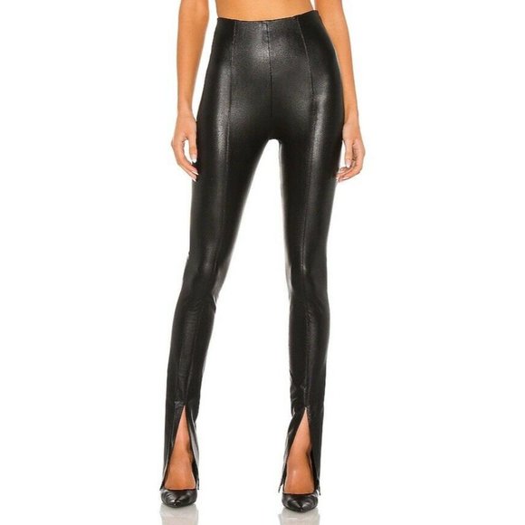Amanda Uprichard X REVOLVE Malta Leather Pants - Picture 1 of 4